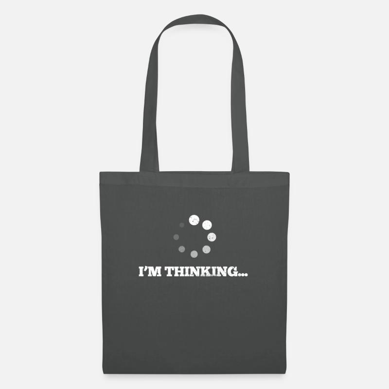 Nerd - Tote Bag - graphite grey
