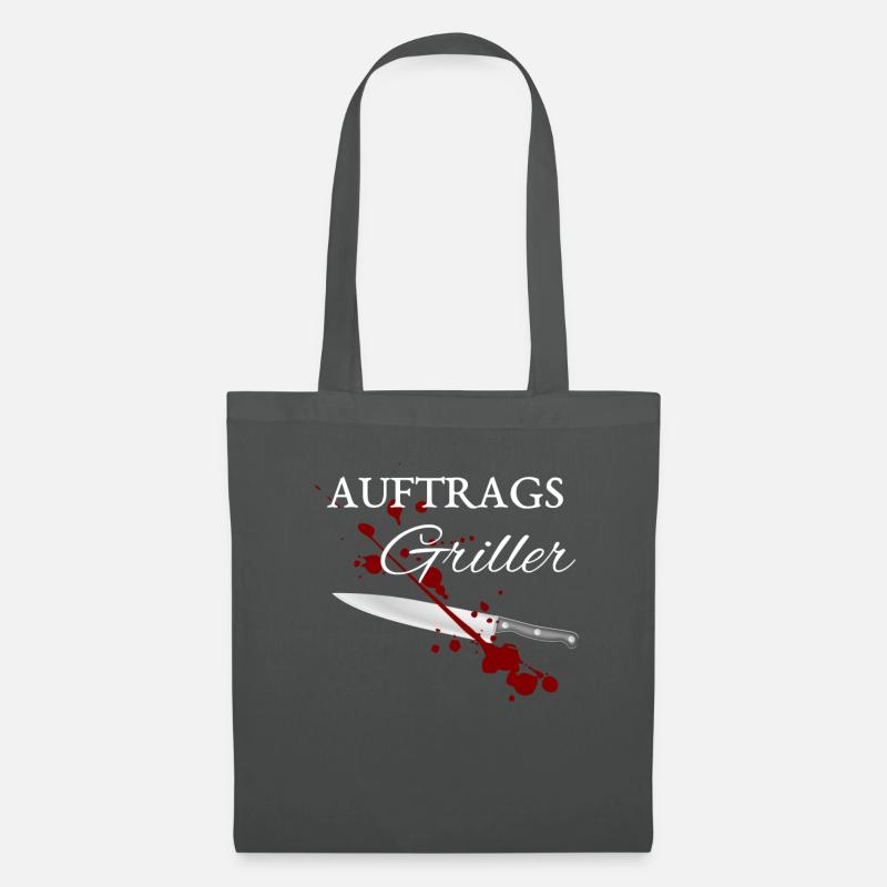 Auftragsgriller - Stoffbeutel - Graphite