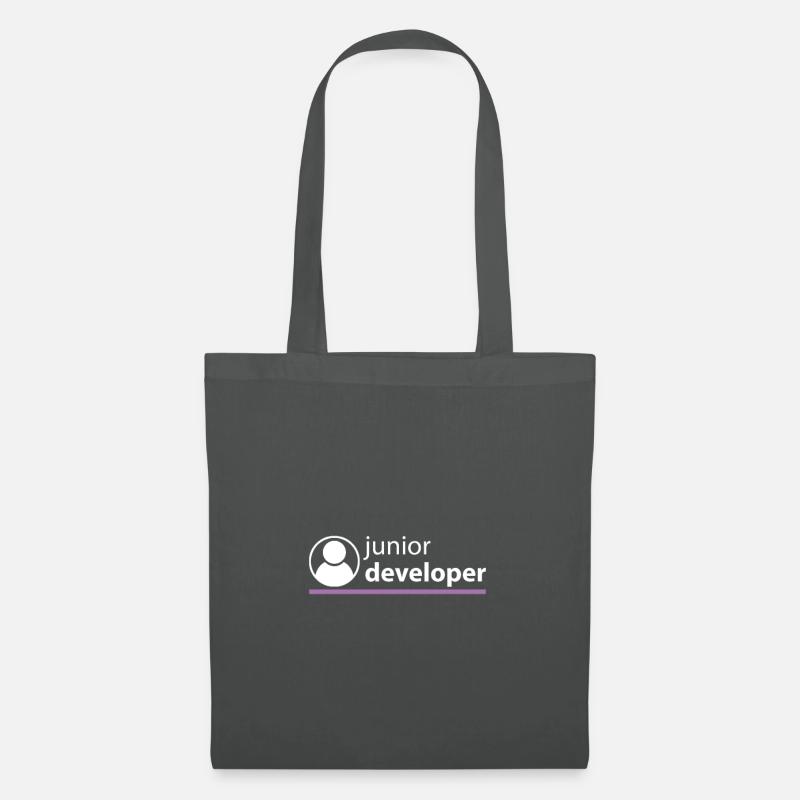 Junior Entwickler - Stoffbeutel - Graphite