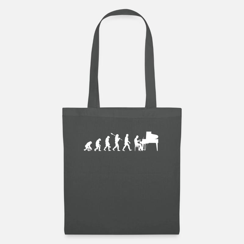 Klavier Evolution - Stoffbeutel - Graphite