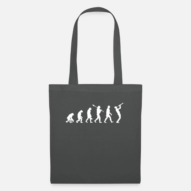 Evolution de la clarinette - Sac en tissu - gris graphite