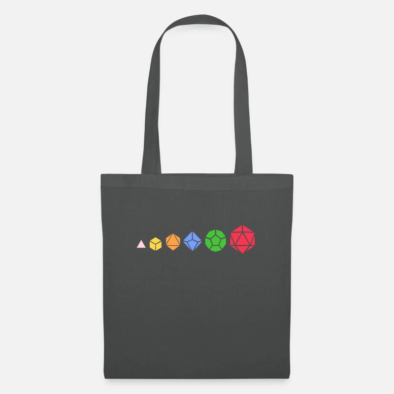 D20 Evolution - Tote Bag - graphite grey