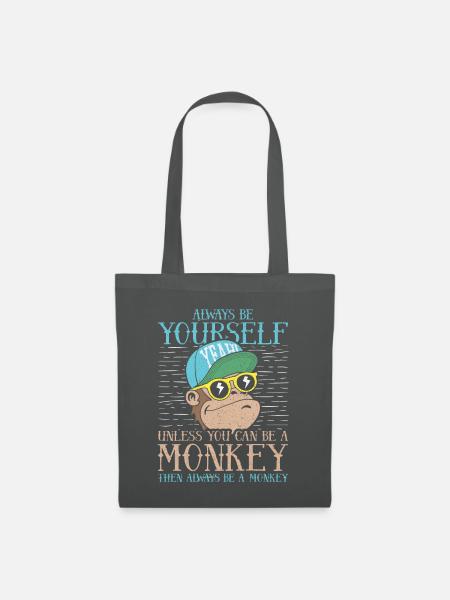 Always Be Yourself - Stoffbeutel - Graphite