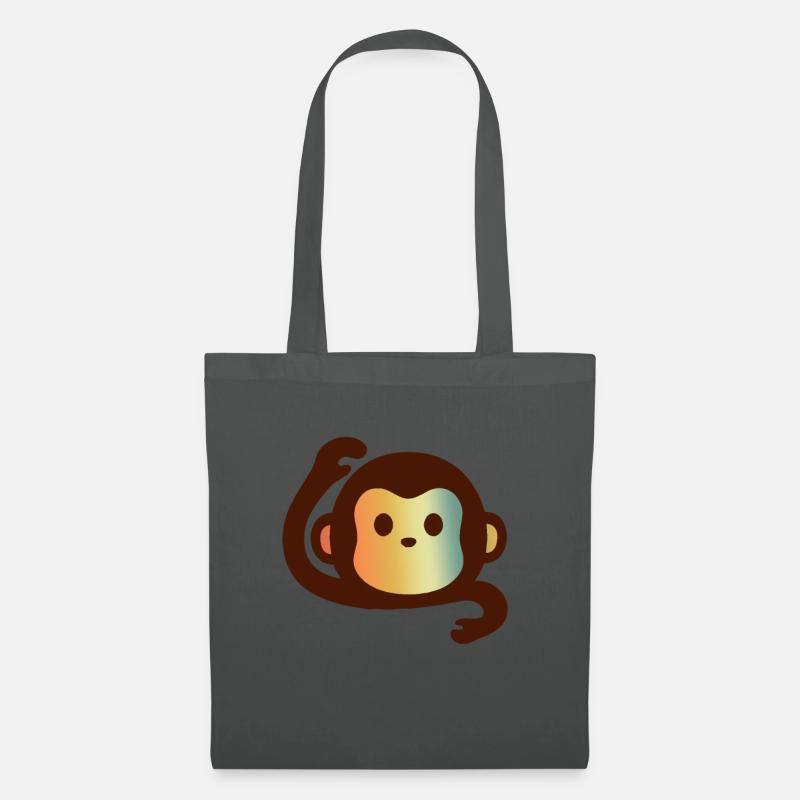 MONKEY MONKEY MONKEY MONKEY - Tote Bag - graphite grey
