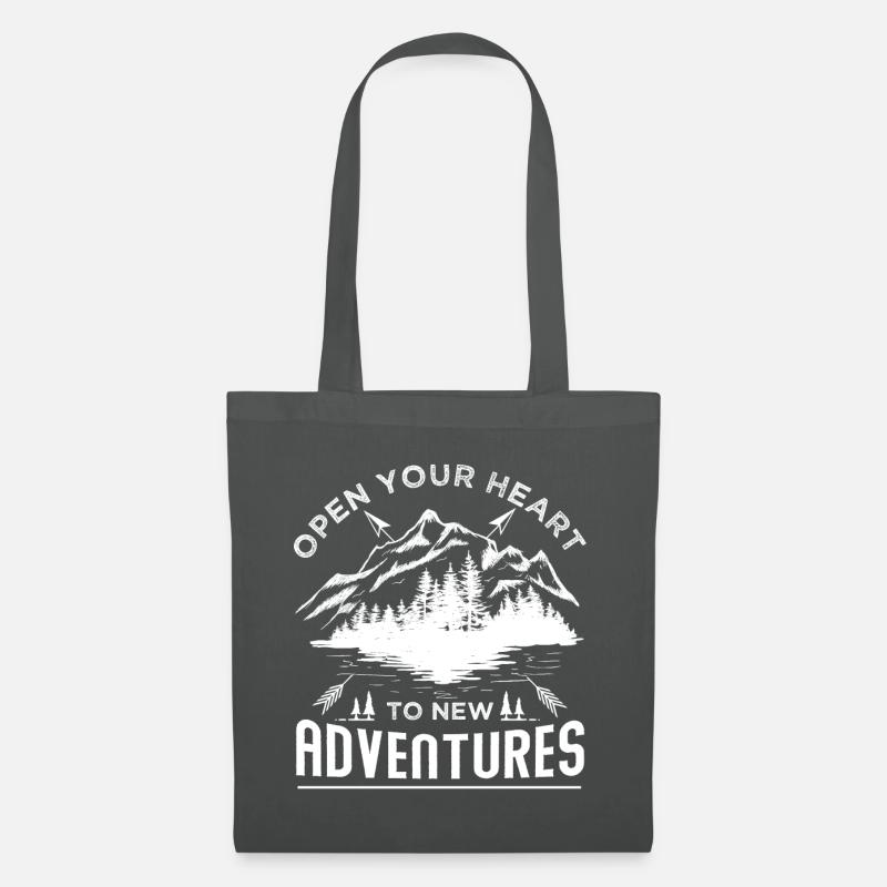 Adventures - Stoffbeutel - Graphite