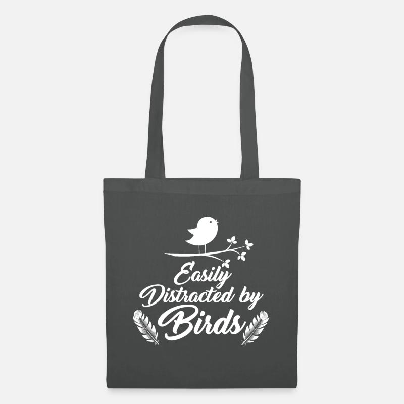 bird watching - Tote Bag - graphite grey
