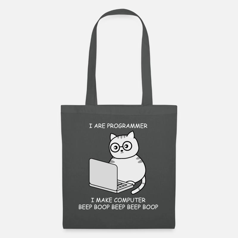 Computer scientist computer science programming engineer - Tote Bag - graphite grey