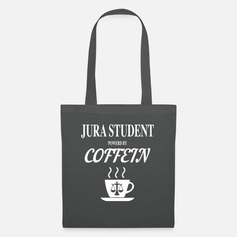 Jura Studium - Stoffbeutel - Graphite