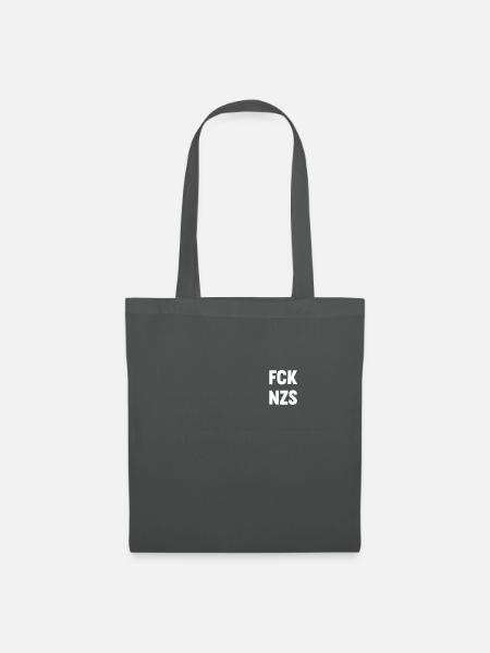 Fck Nzs - Stoffbeutel - Graphite