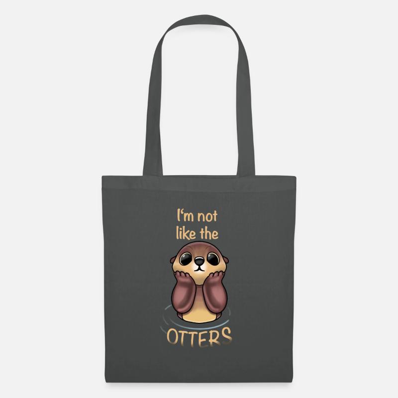 Otter Tier Design - Stoffbeutel - Graphite