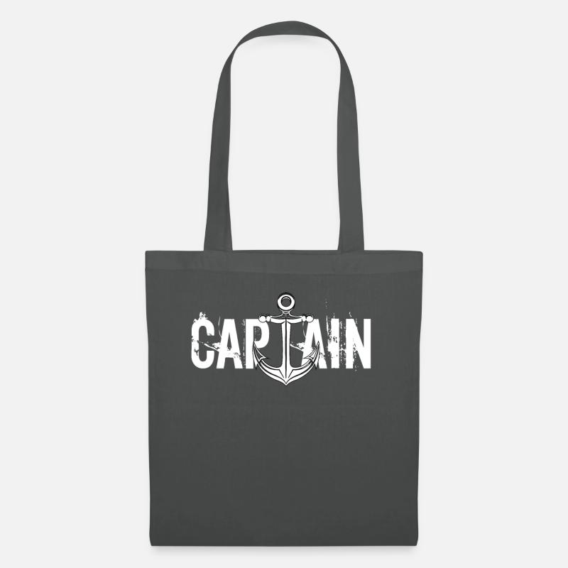 Captain Anchor - Stoffbeutel - Graphite