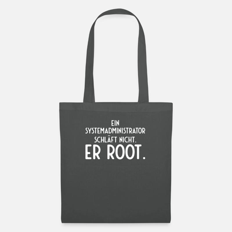 Informatiker Admin EDV - Stoffbeutel - Graphite