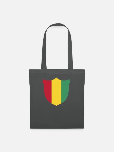Conakry, Guinea - Stoffbeutel - Graphite