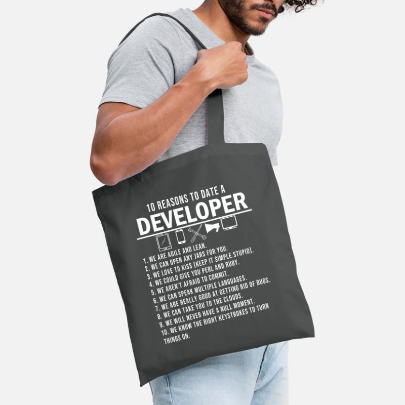 Software developer programming programming Tote Bag