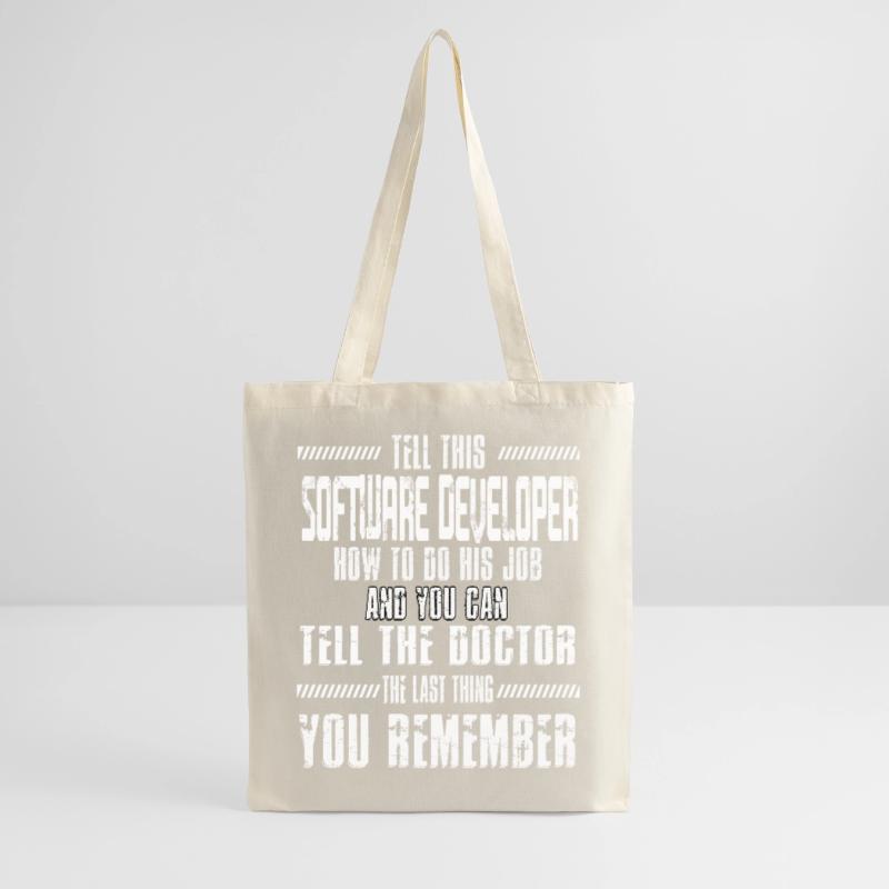 Computer Software Developer Code Programming Tote Bag