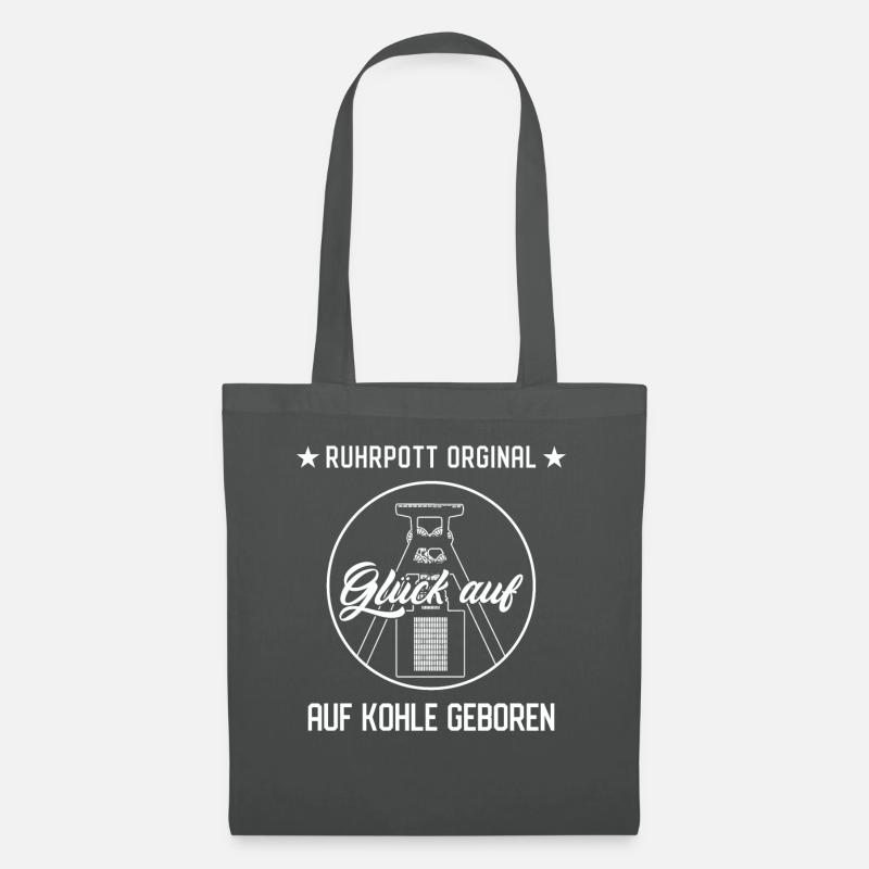 Ruhrpott - Stoffbeutel - Graphite