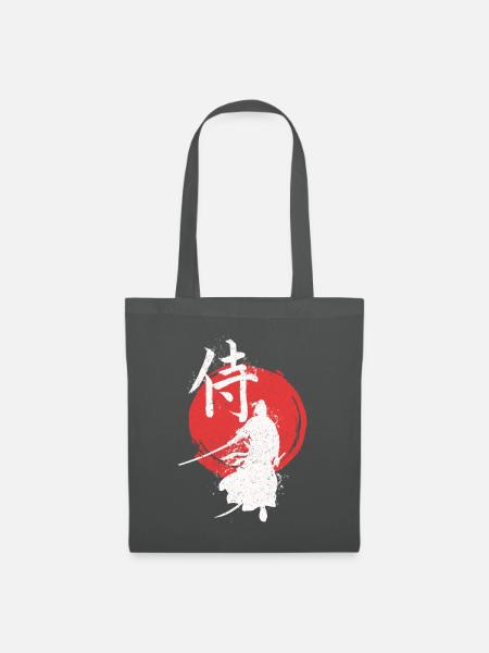 Ronin Samurai Krieger - Stoffbeutel - Graphite