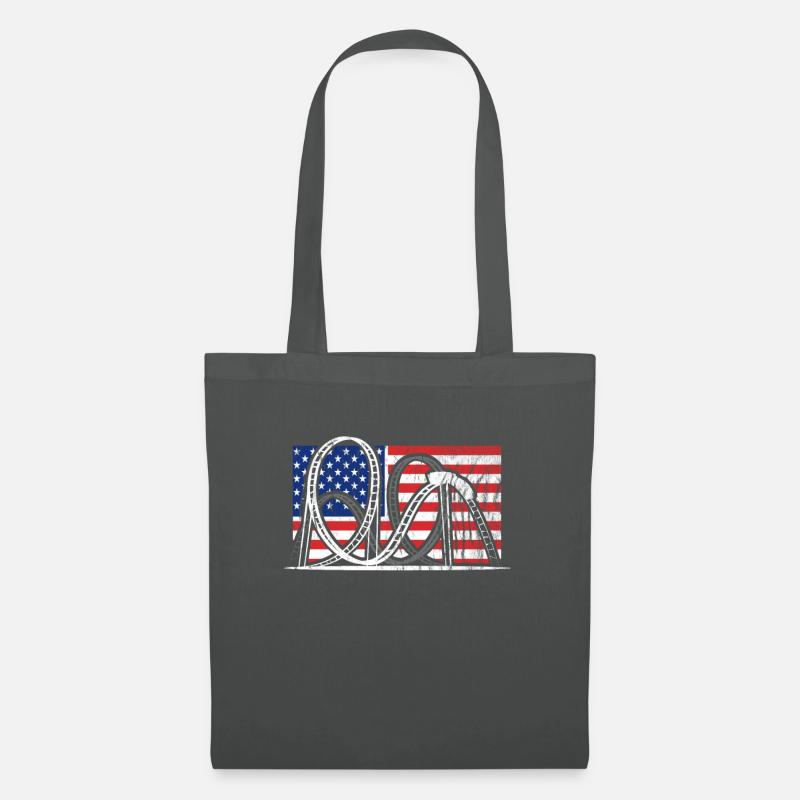 Roller Coaster American Roller Coaster - Tote Bag - graphite grey