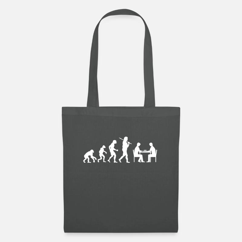 Les échecs de l’évolution - Sac en tissu - gris graphite