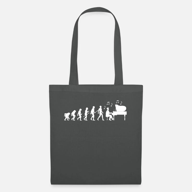 Pianist Evolution - Stoffbeutel - Graphite