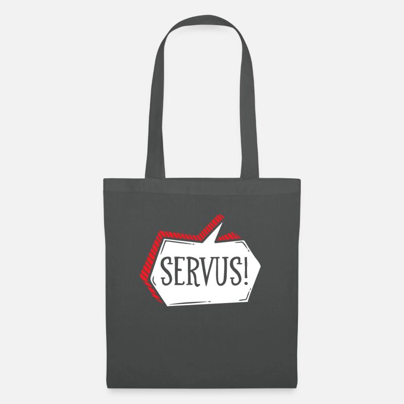 Servus - Stoffbeutel - Graphite