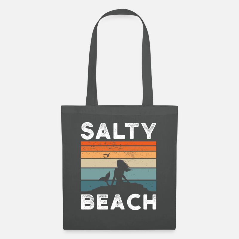 Salty Beach - Stoffbeutel - Graphite