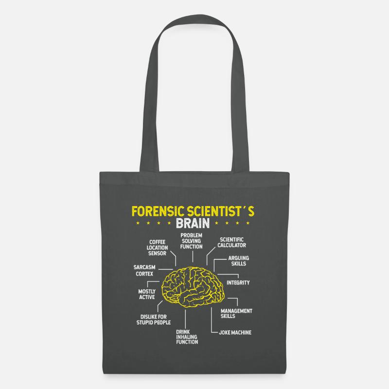 Future Forensic Scientist Forensic Science - Stoffbeutel - Graphite