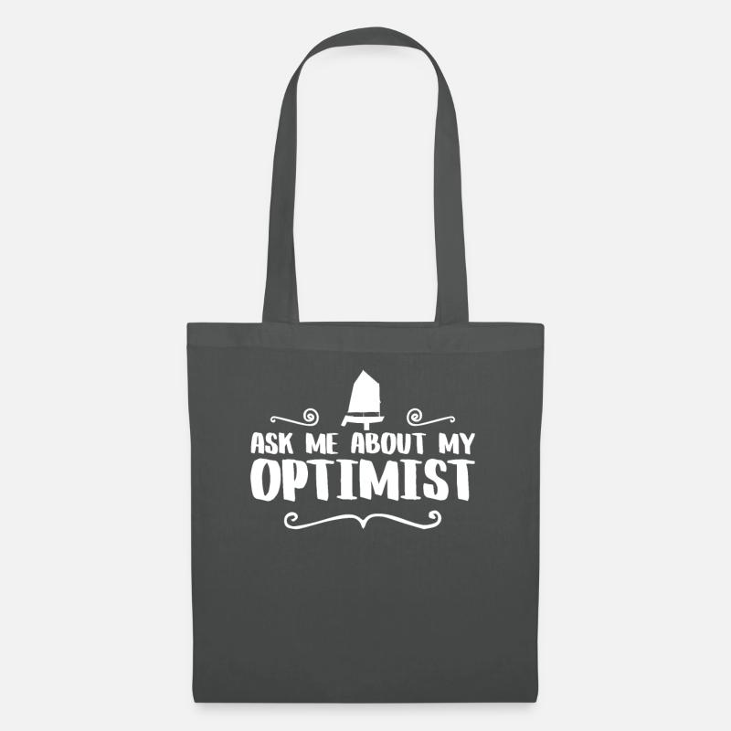 OPTIMIST CAPTAIN - Stoffbeutel - Graphite