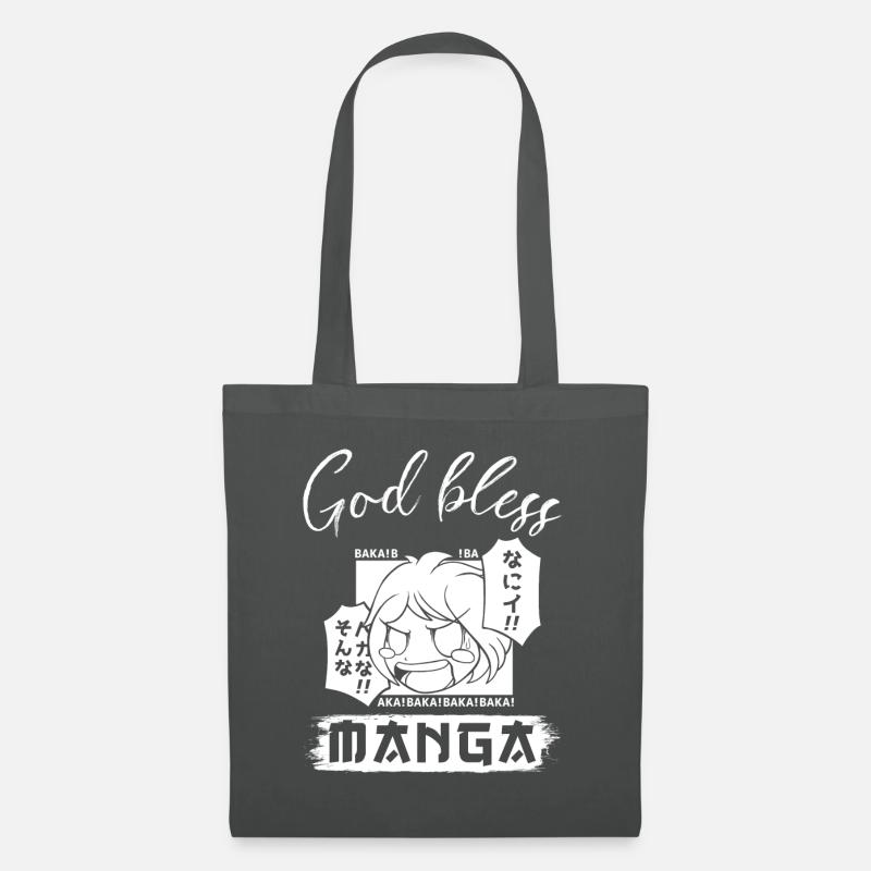Manga Geschenk - Stoffbeutel - Graphite