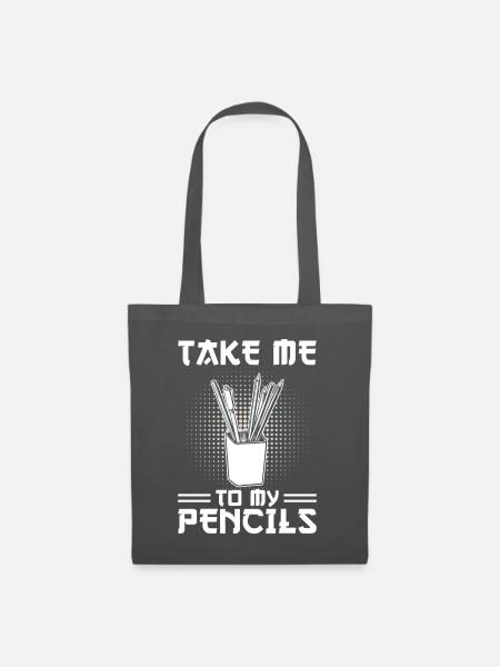 Mangaka Geschenk - Stoffbeutel - Graphite