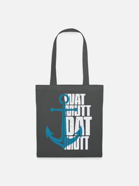 Wat Mutt Dat Mutt - Stoffbeutel - Graphite