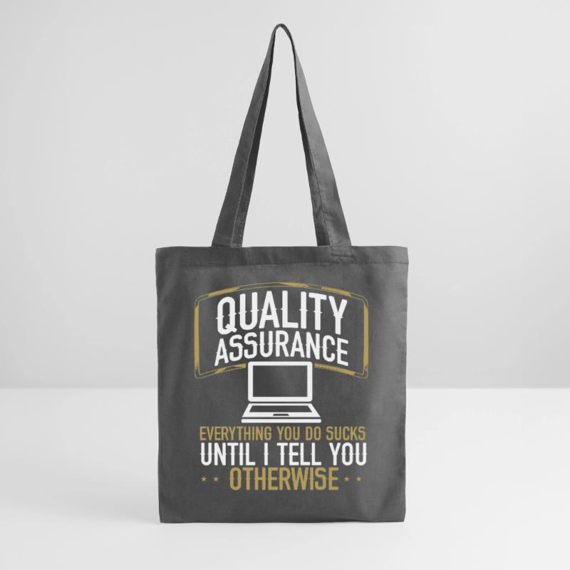 QA Engineering Code Testing Quality Assurance Stoffbeutel