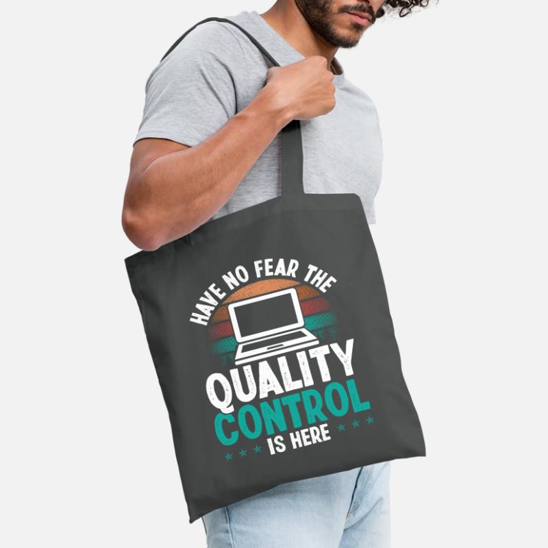 Software Testing Vintage Quality Assurance Code Stoffbeutel