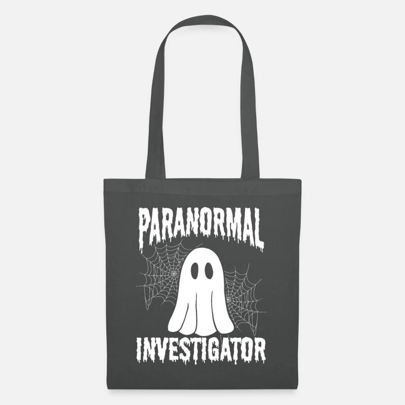 Ghost Lover Paranormal Ghost Hunting Ghost Hunter - Stoffbeutel - Graphite