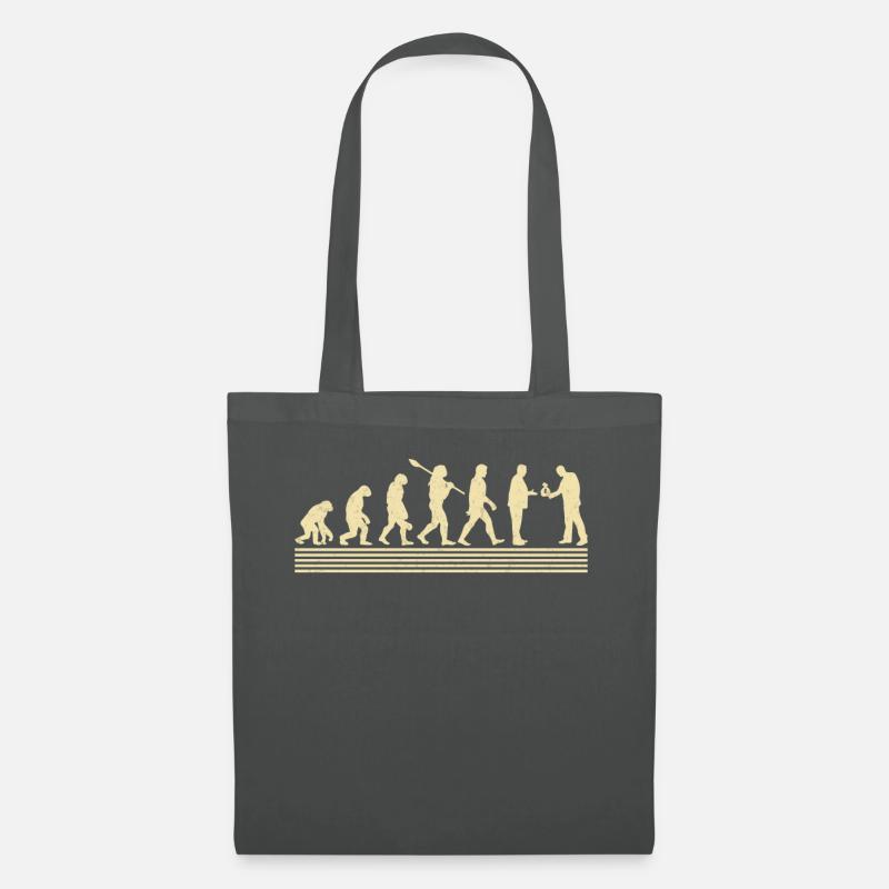 Banker-evolution - Stoffbeutel - Graphite