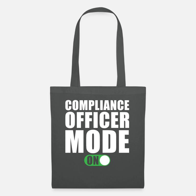 Compliance Manager Modus Ein - Stoffbeutel - Graphite