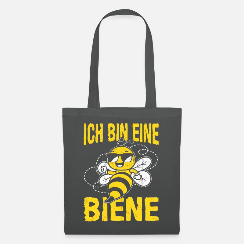 Ich Bin Eine Biene Imker Biene Bienen Flüsterer Sp - Stoffbeutel - Graphite