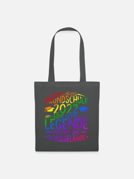 Grundschule Eine Legende Grundschule Abschluss 202 - Stoffbeutel - Graphite
