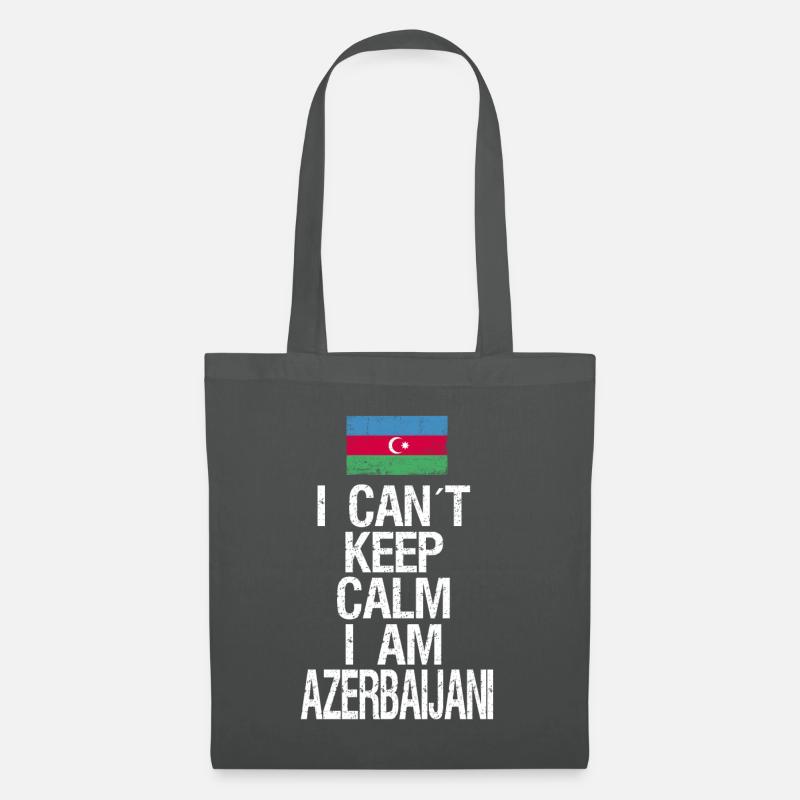 I can not Keep Calm I am Aserbaidschaner - Stoffbeutel - Graphite