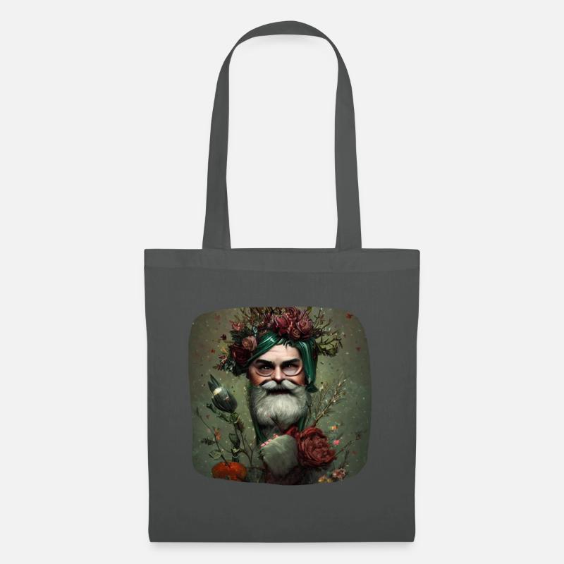 Alter Mann - Stoffbeutel - Graphite
