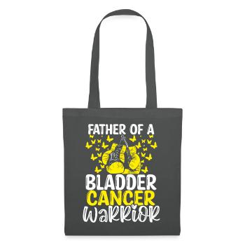 Bladder Cancer Awareness Dad Fathers Day Papa - Tote Bag - graphite grey - Front
