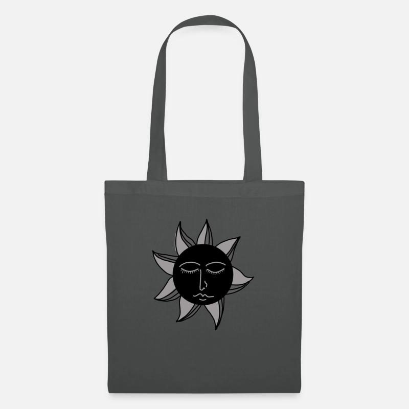 Sonne Gothic - Stoffbeutel - Graphite