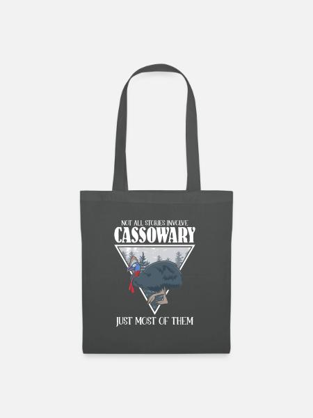 Not all stories involve Cassowary - Stoffbeutel - Graphite