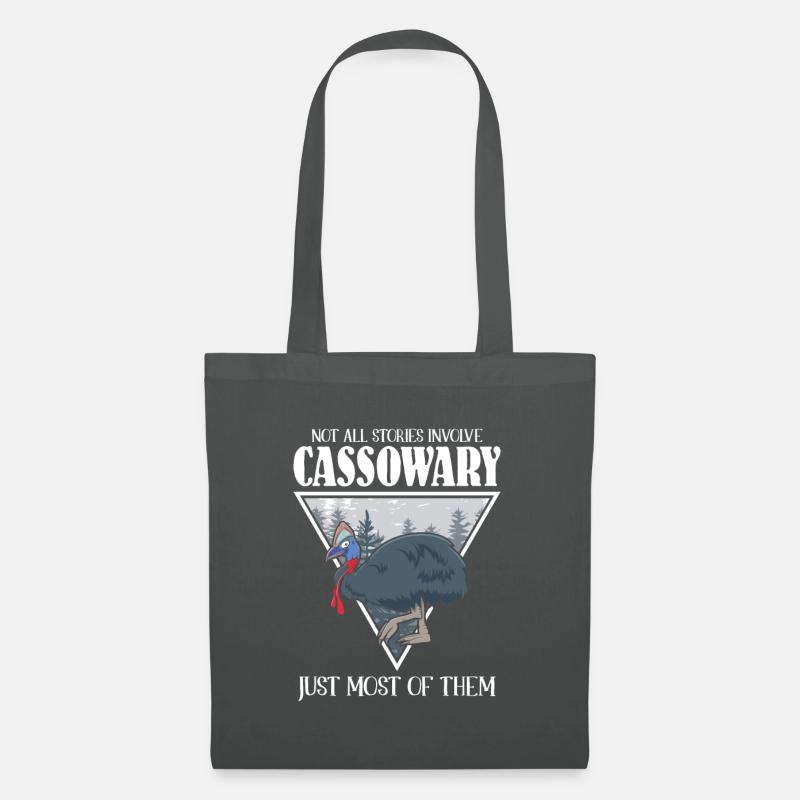 Not all stories involve Cassowary - Stoffbeutel - Graphite