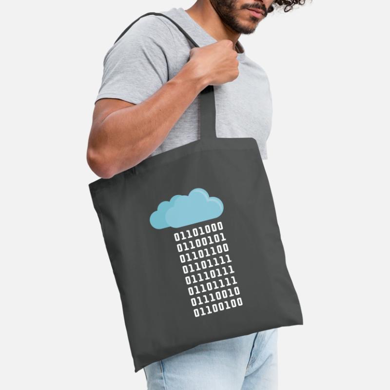 Cloud Computing Coder Programmeur Informaticien Sac en tissu