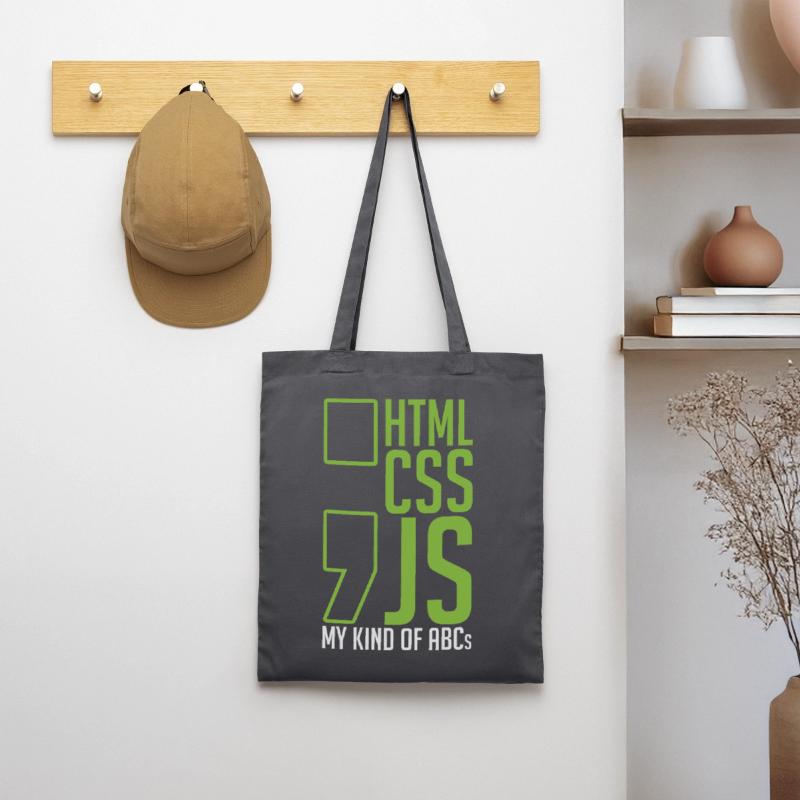 web developer gift html css js my kind of Tote Bag