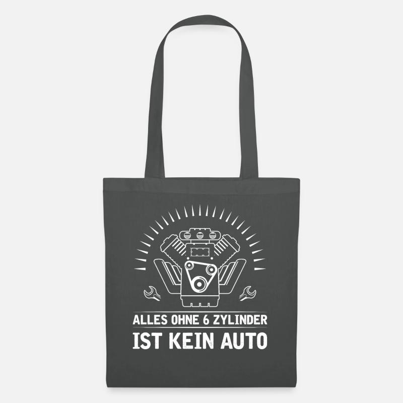 6 Zylinder Tuner Tuning V6 - Stoffbeutel - Graphite