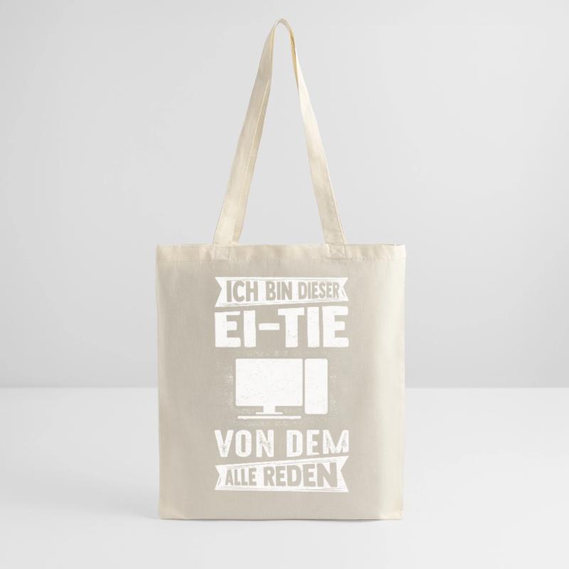 IT Computer PC Beruf Abreit Computer Fan Spruch IT Stoffbeutel