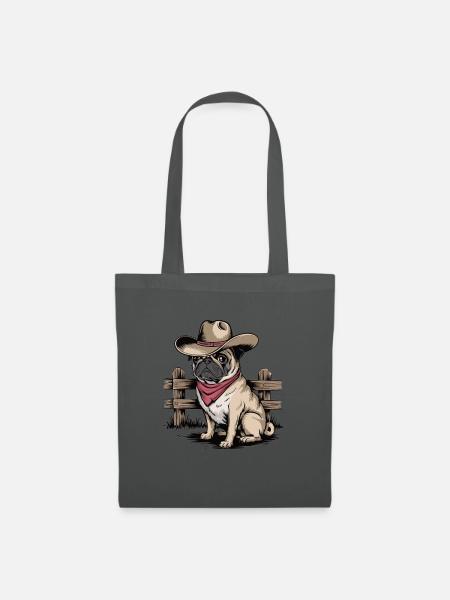 Cowboy Mobs - Stoffbeutel - Graphite