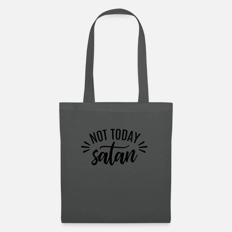 Not Today - Stoffbeutel - Graphite